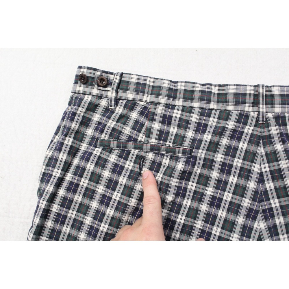 Polo Ralph Lauren‎ Chino Shorts Plaid Flat Front Classic Fit Mens Size 40 x 10" - Picture 8 of 8